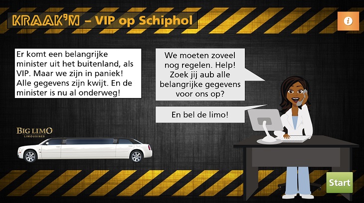 Kraak 'm - VIP op Schiphol (groep 5,6 en 7)