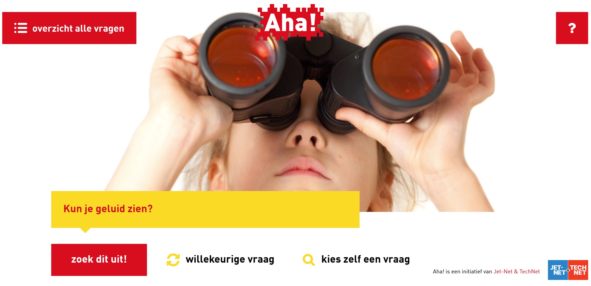 Open de Aha!-vragengenerator