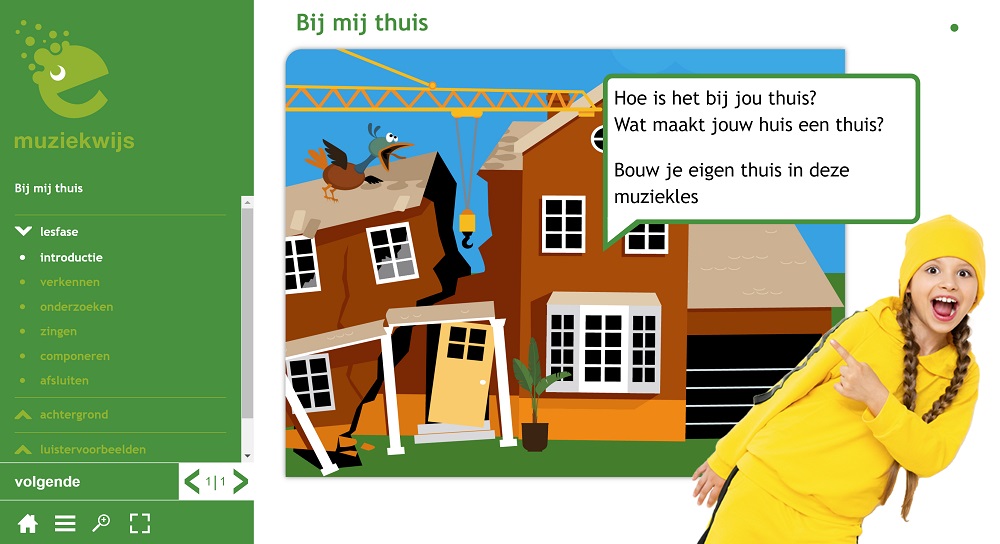 Bij mij thuis