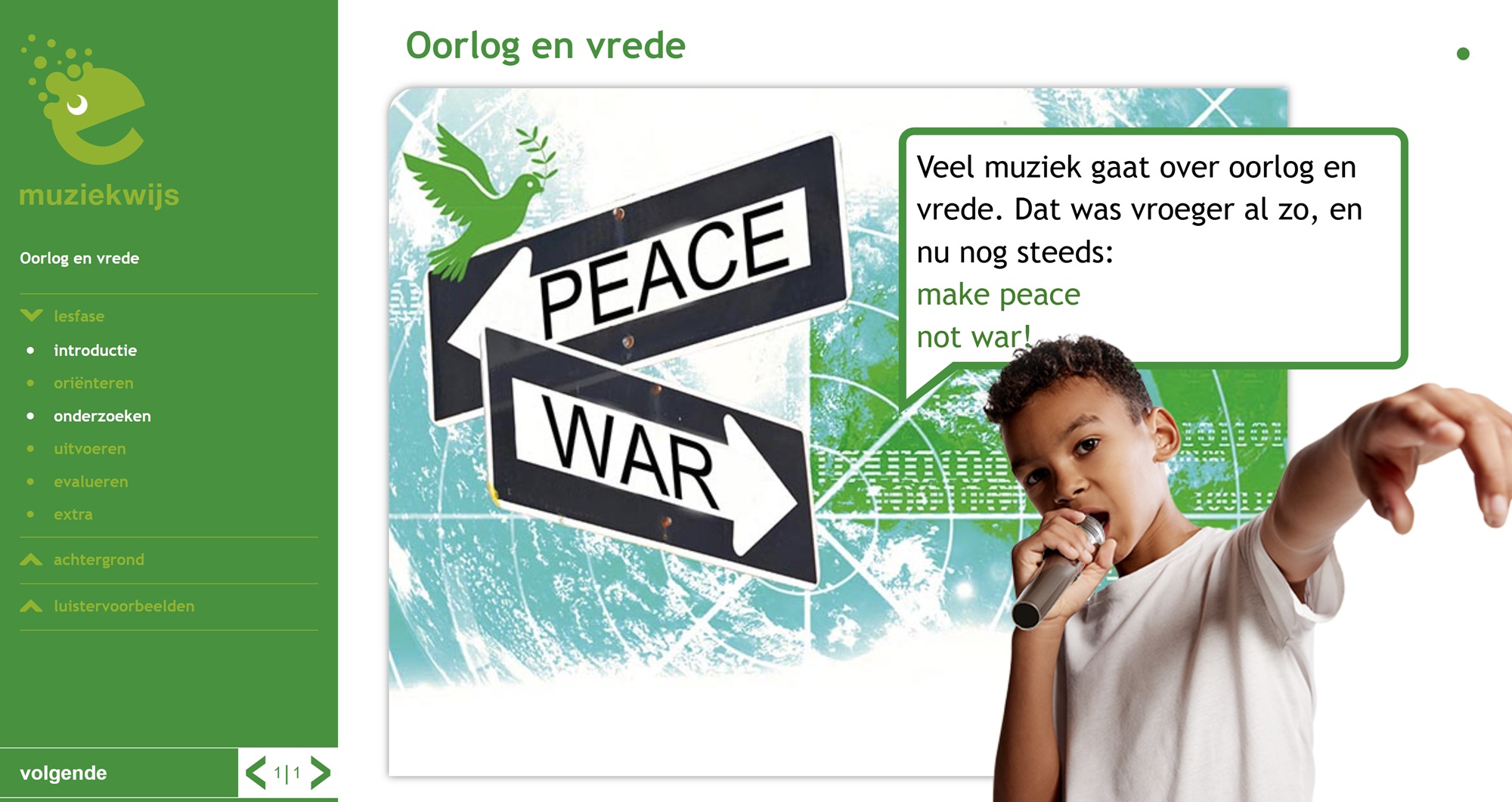 Oorlog en vrede