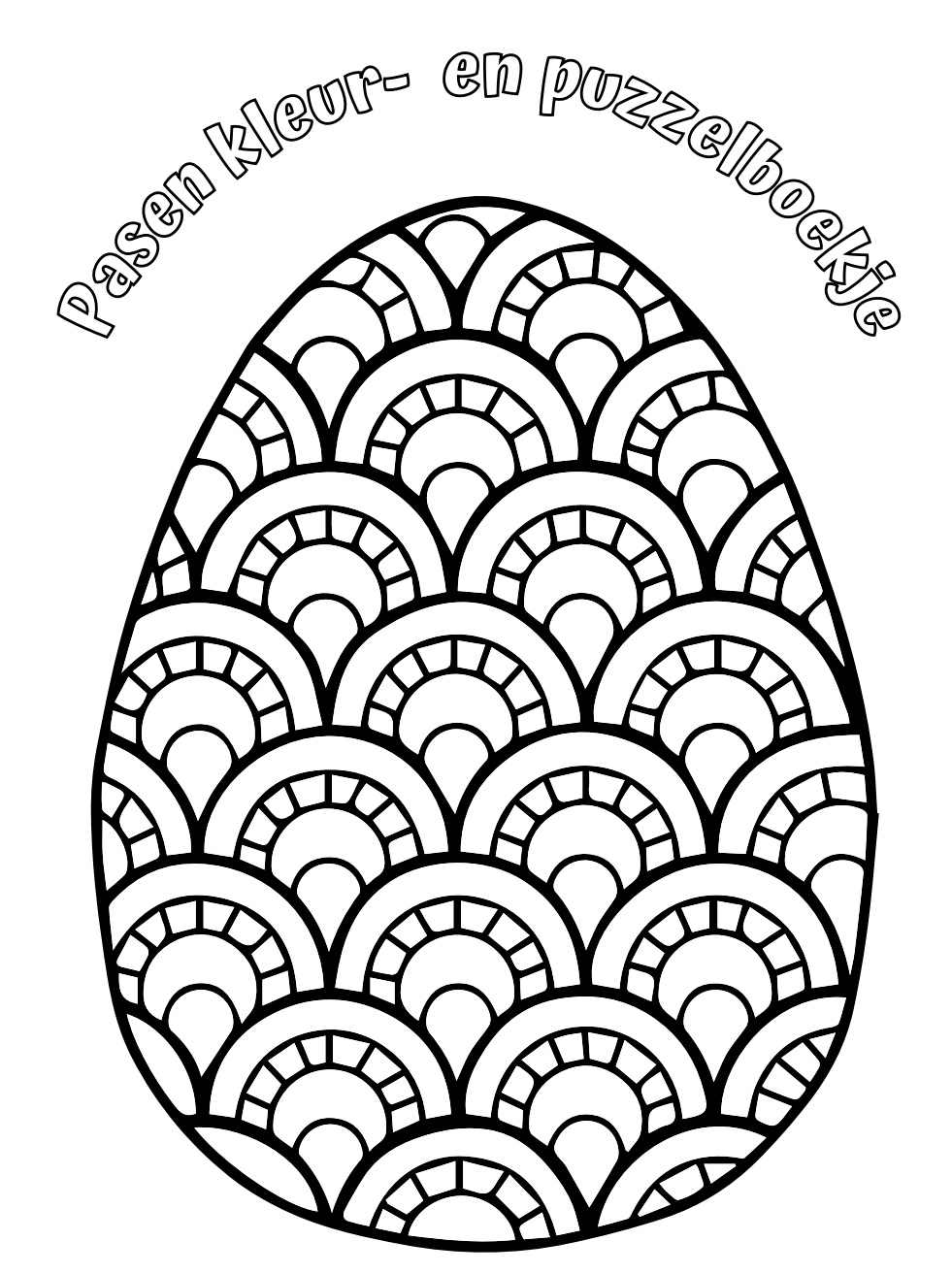 Kleur- en puzzelboekje