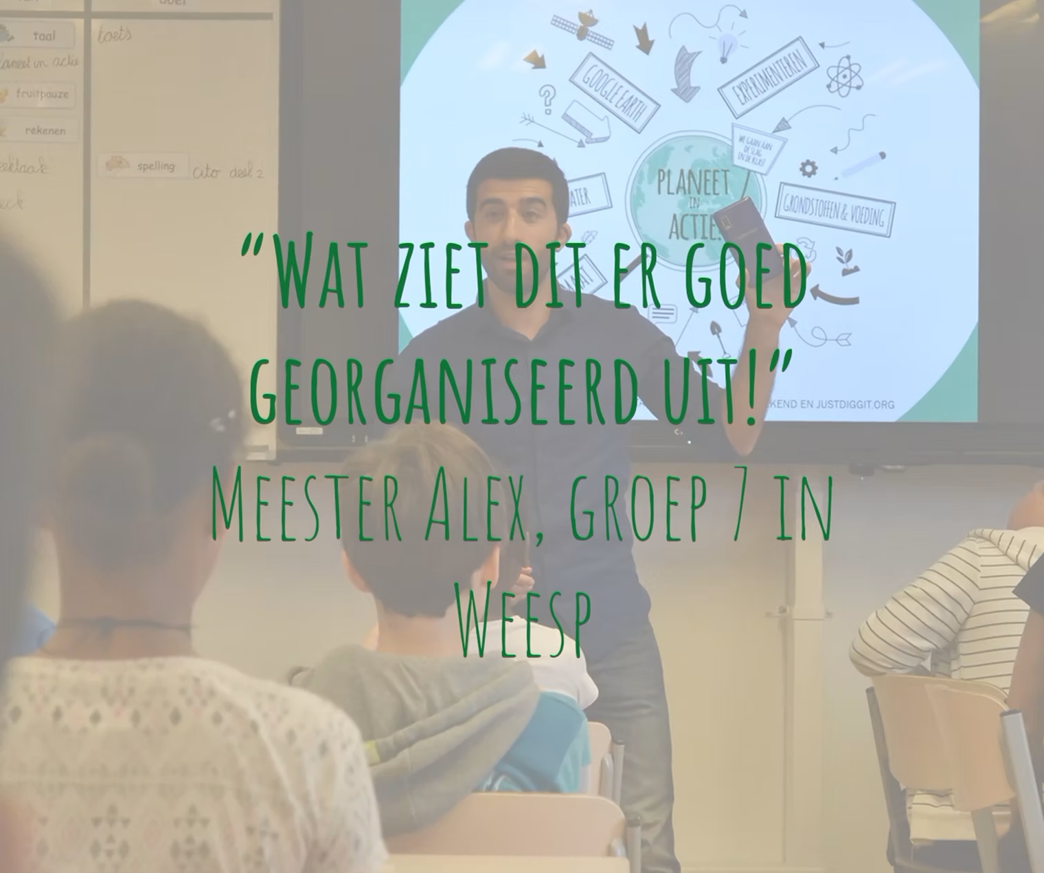 Planeet in Actie voor leerkrachten