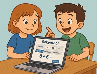 Rekentool (flitsen, werkbladen en online oefenen)