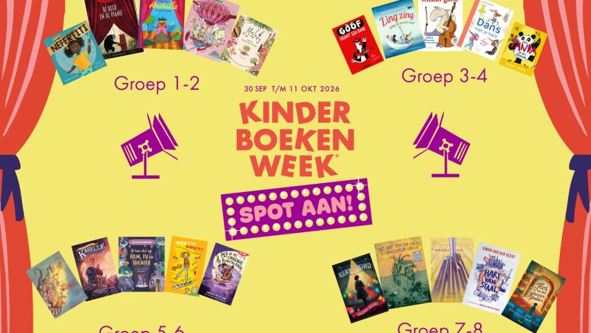 Kinderboekenweek - Interactieve schoolplaat