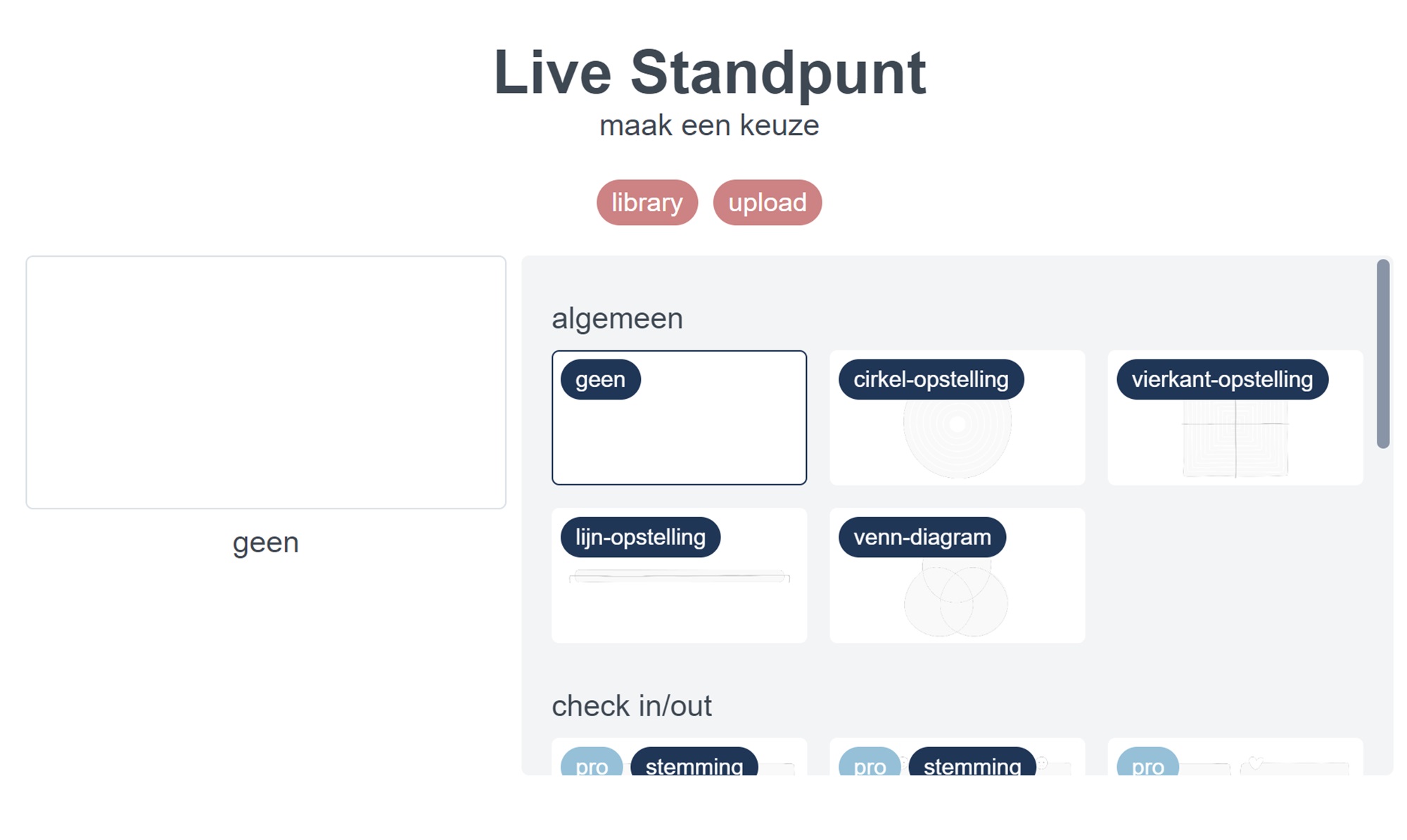 Live Standpunt