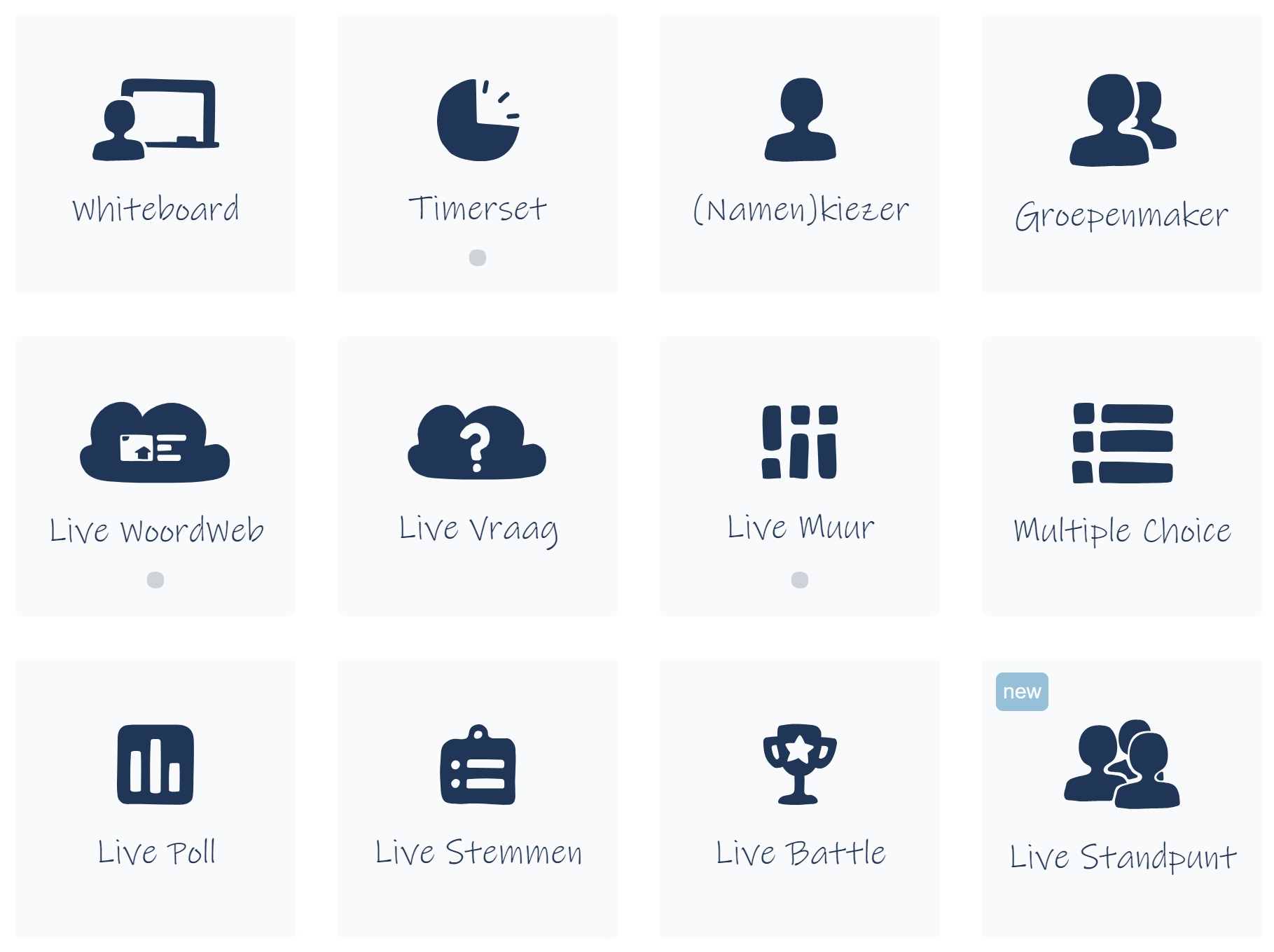 Bekijk de tools van LiveCloud