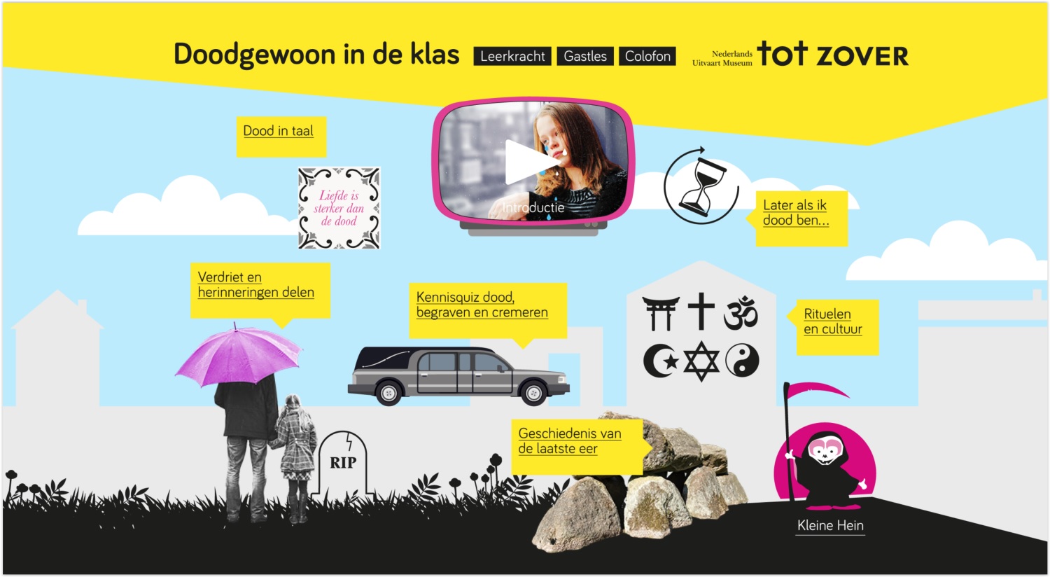 Ga naar de website Doodgewoon in de klas