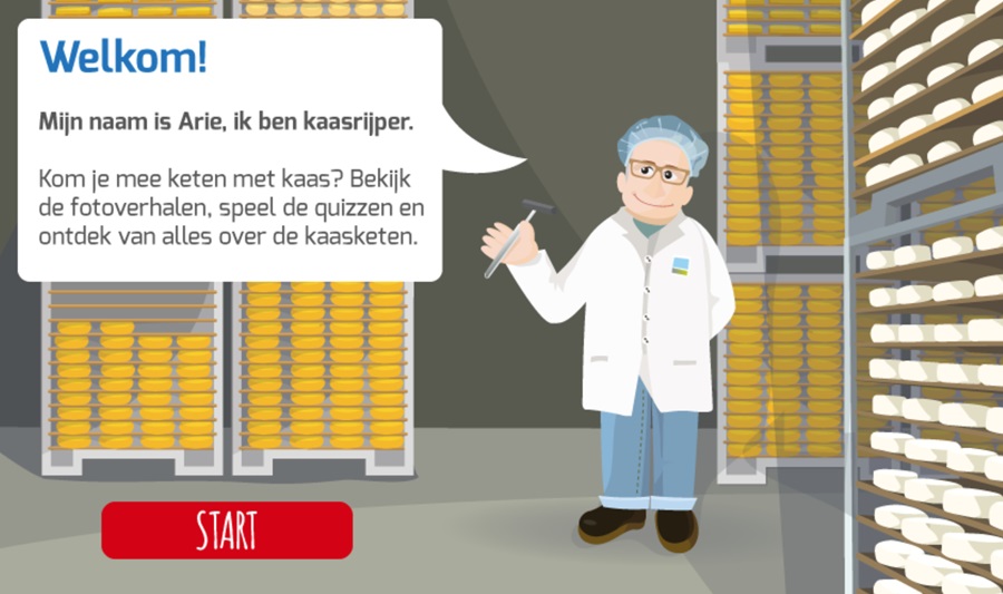 Keten met kaas