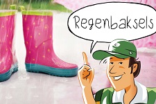 Regenbaksels | groep 1-8