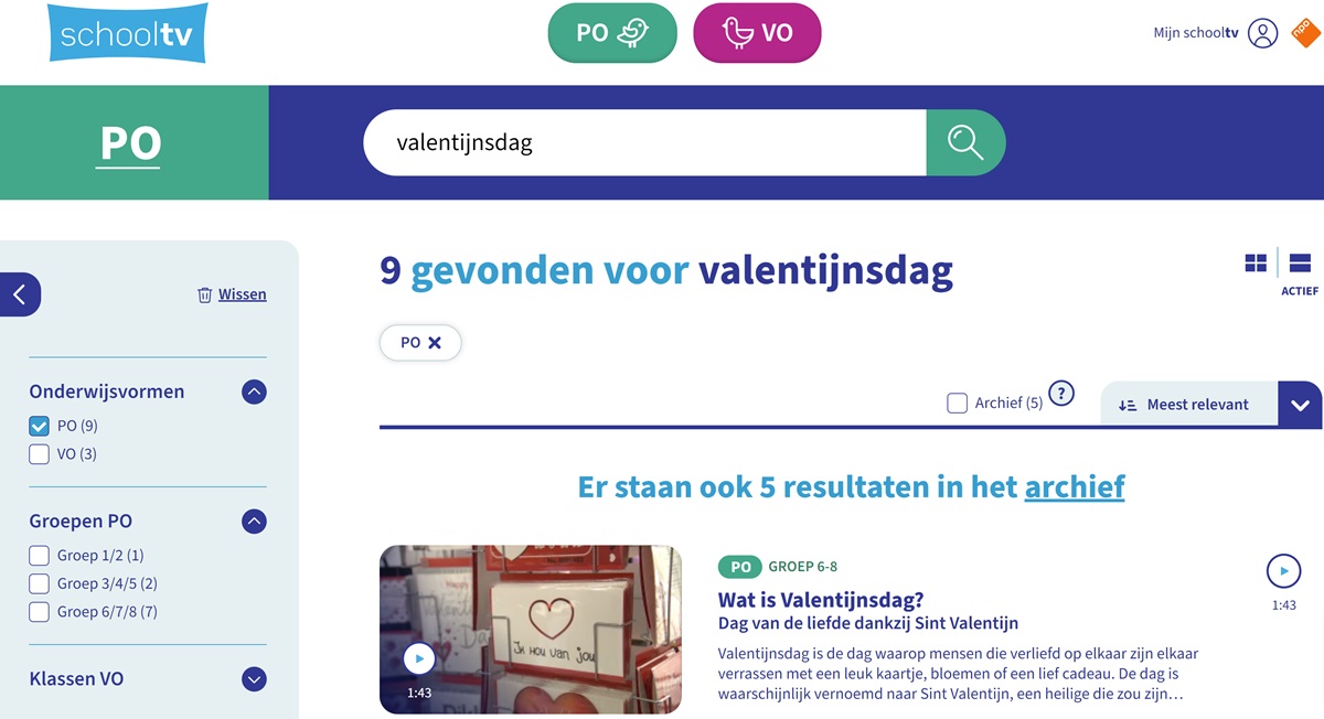 Bekijk de beeldbankfilmpjes