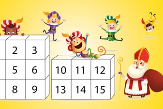 Semsom Sinterklaas Rekenloopspel groep 3 en 4