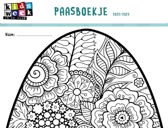 Kidsweek in de Klas - Paasboekje