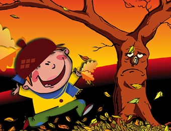 Herfstbos